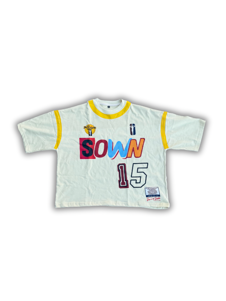 SOWN “Luke 8:15” Jersey Tee - Creme