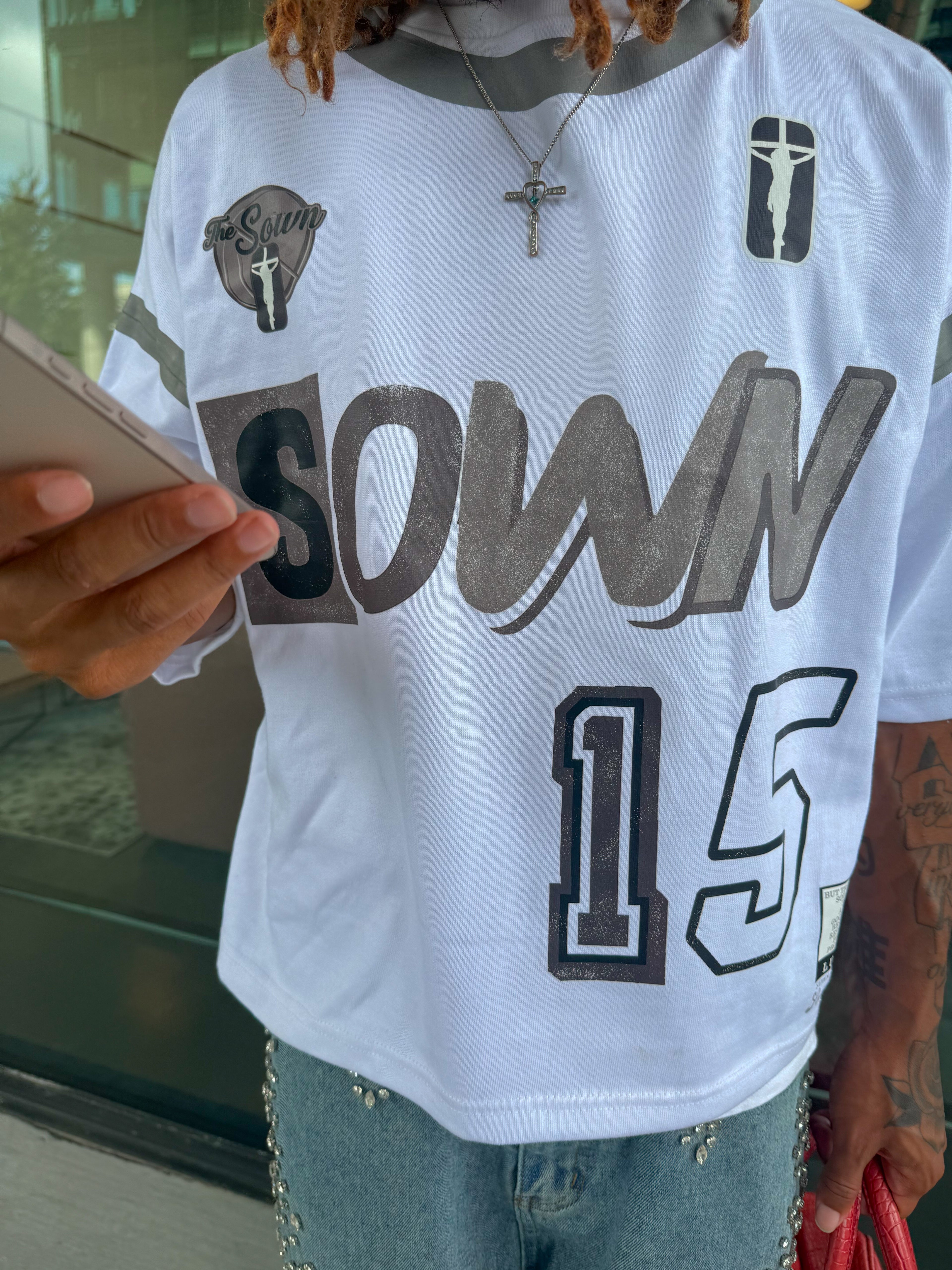 SOWN “Luke 8:15” Jersey Tee